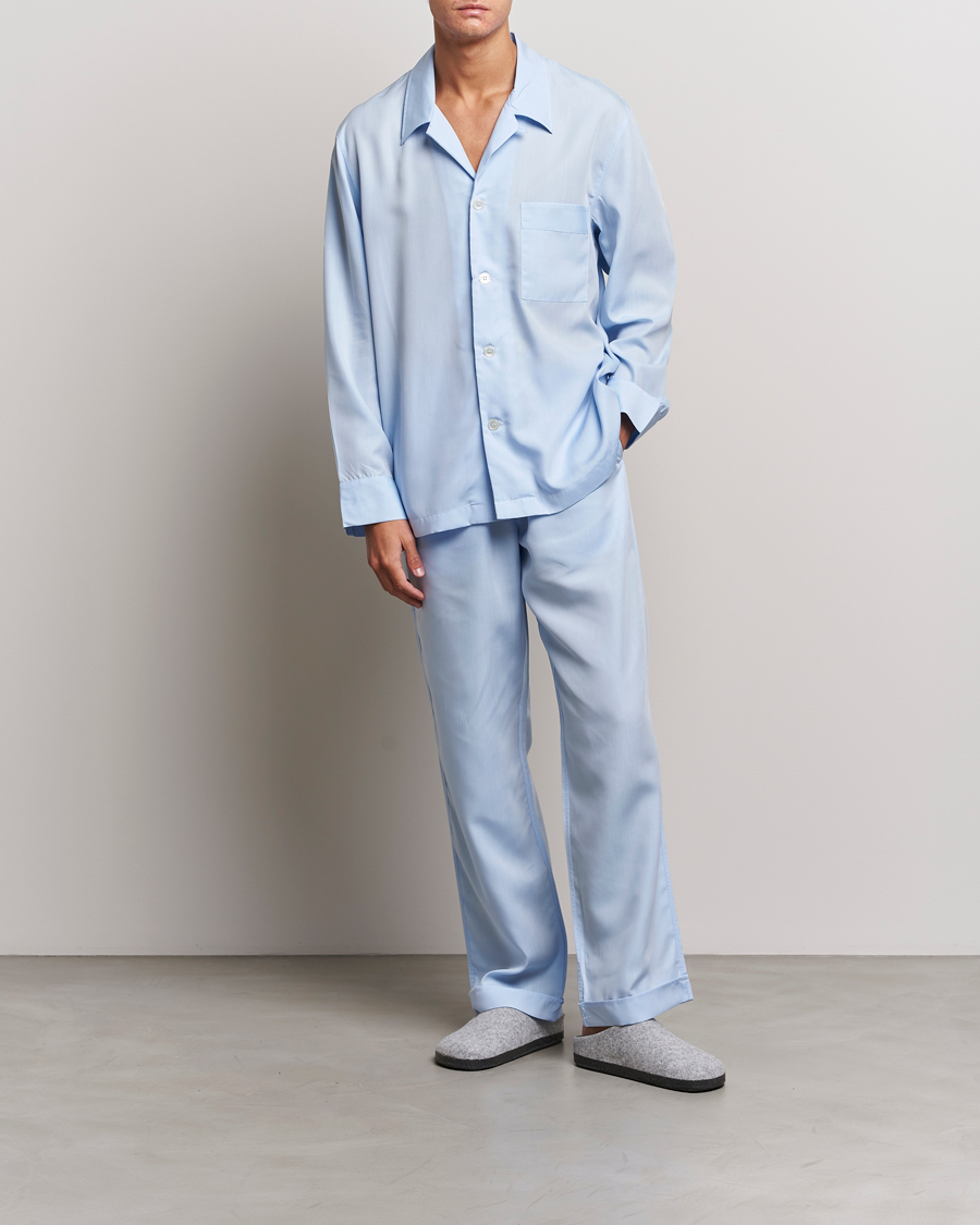 Mies | Yöpuvut ja kylpytakit | CDLP | Pyjama Trousers Sky Blue