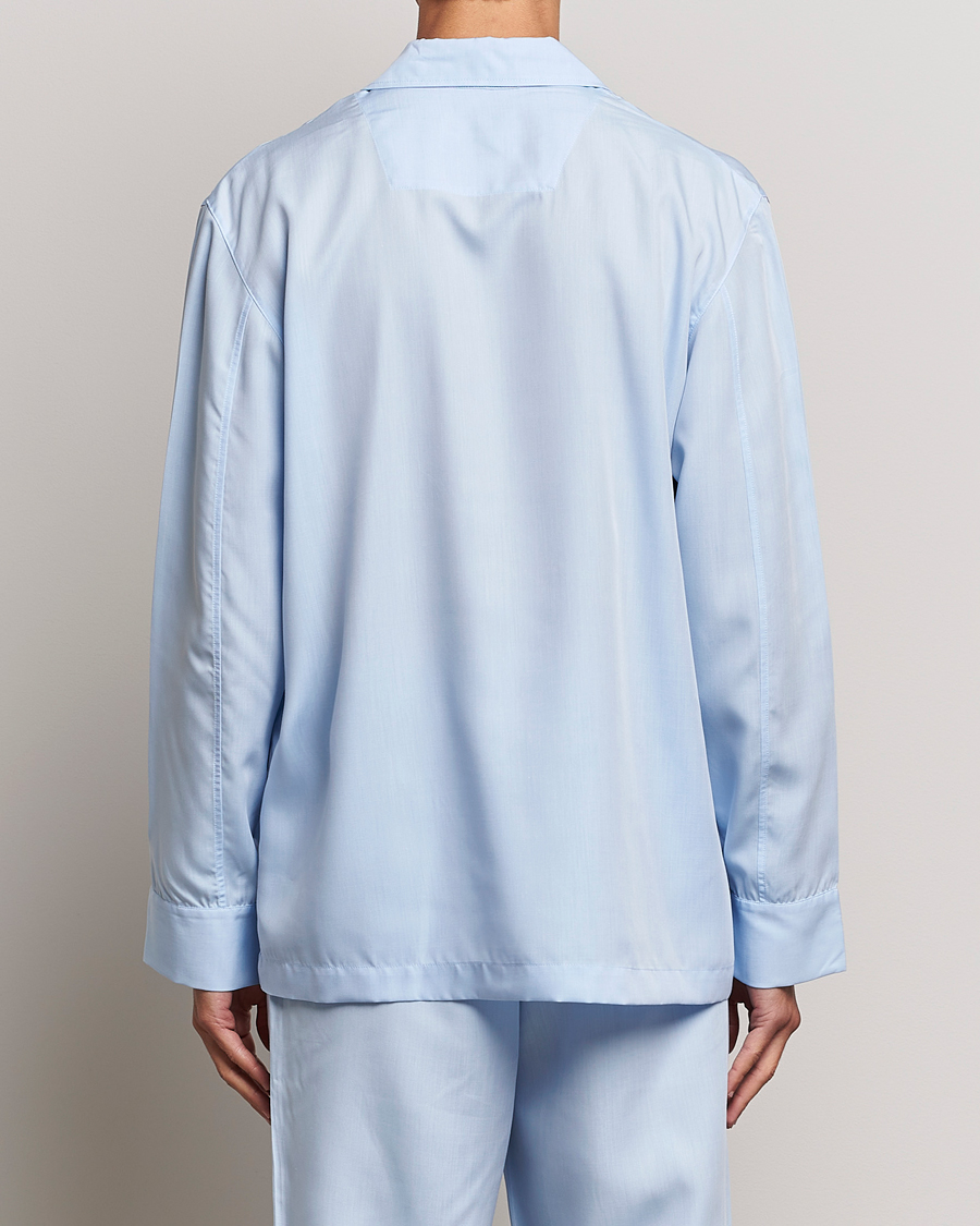 Mies | Yöpuvut ja kylpytakit | CDLP | Long Sleeve Pyjama Shirt Sky Blue