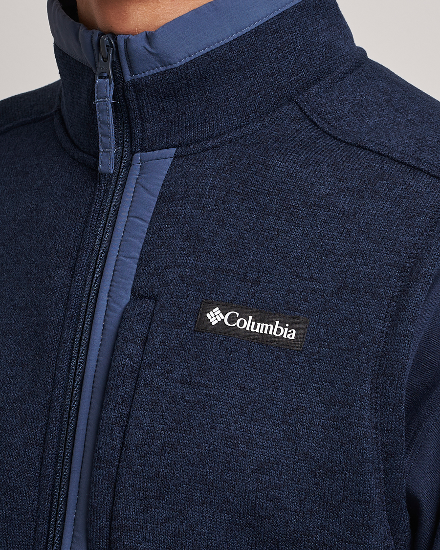 Mies | Puserot | Columbia | Sweater Weather Fleece Vest Navy Heather
