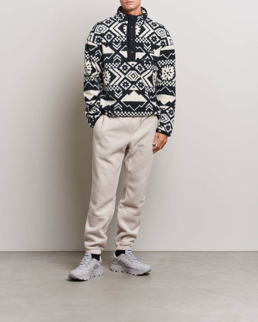 Mies | Puserot | Columbia | Helvetia Half Snap Fleece Black Checkered