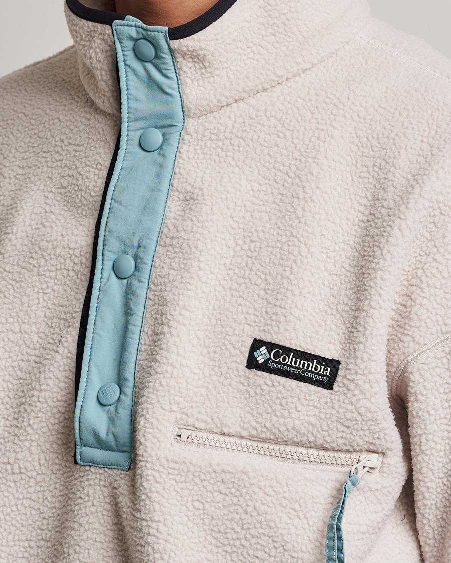 Mies | Puserot | Columbia | Helvetia Half Snap Fleece Dark Stone