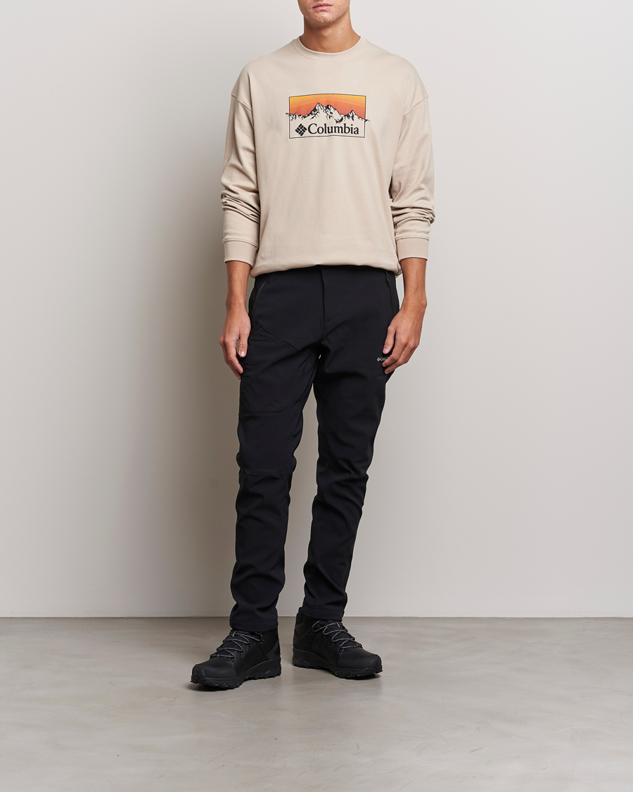 Mies | T-paidat | Columbia | Duxbery Relaxed Long Sleeve T-Shirt Ancient Fossil