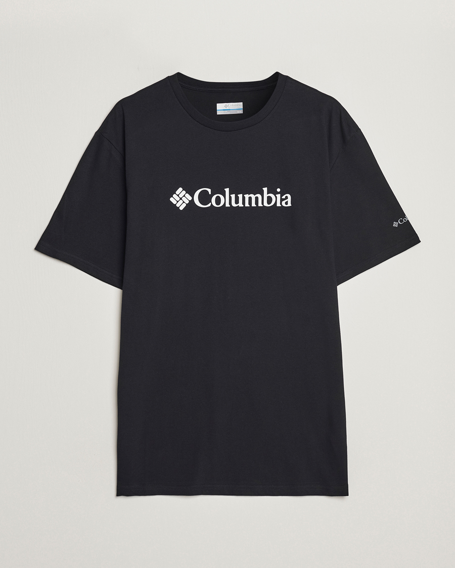 Mies |  | Columbia | Organic Cotton Basic Logo T-Shirt Black