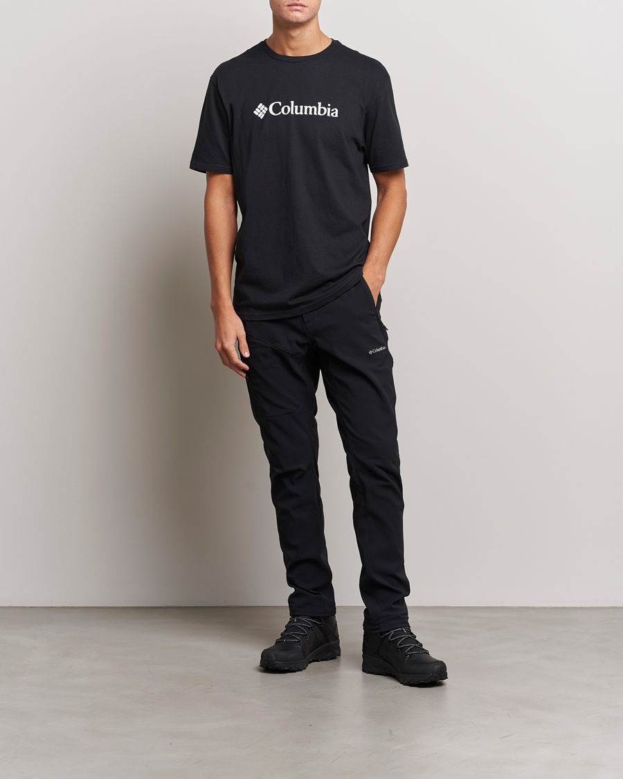 Mies | T-paidat | Columbia | Organic Cotton Basic Logo T-Shirt Black