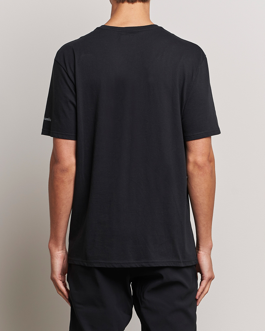 Mies | T-paidat | Columbia | Organic Cotton Basic Logo T-Shirt Black