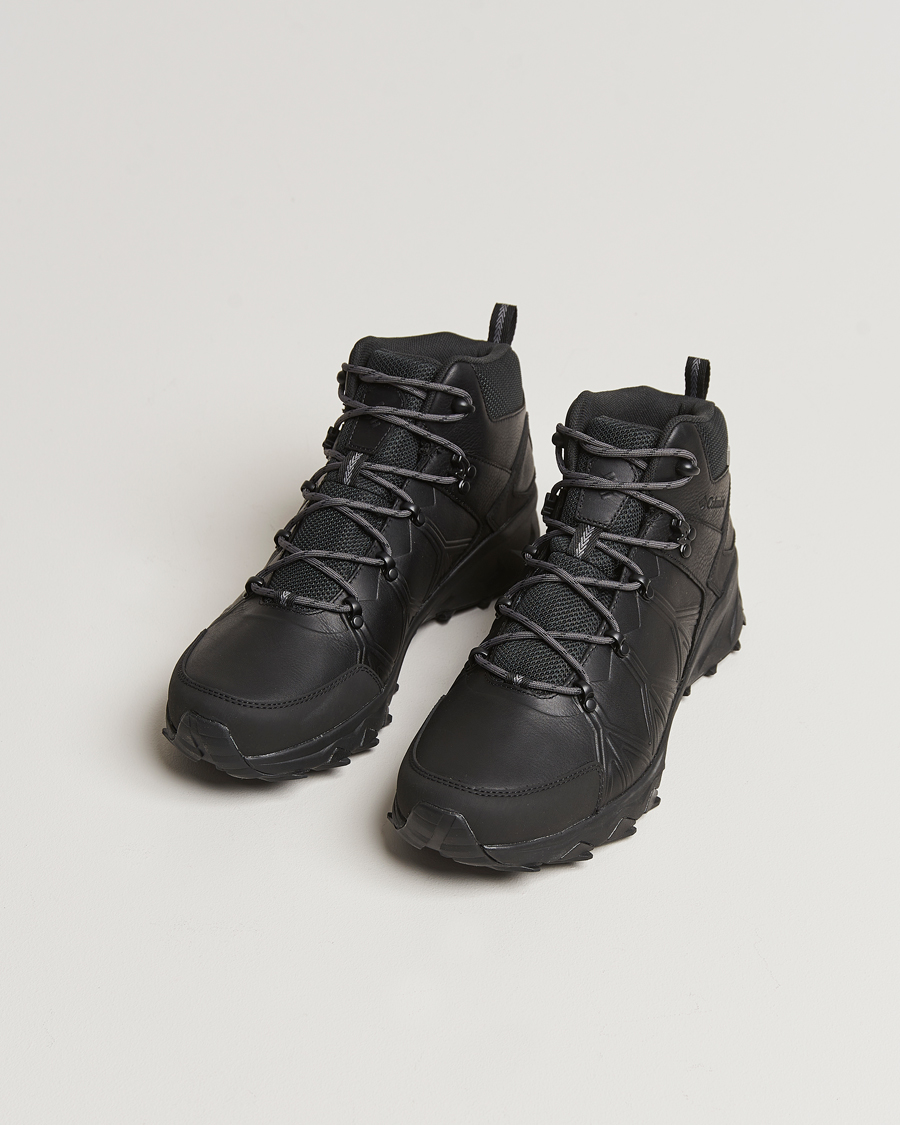 Mies | Columbia Peakfreak II Mid Outdry Leather Sneaker Black | Columbia | Peakfreak II Mid Outdry Leather Sneaker Black