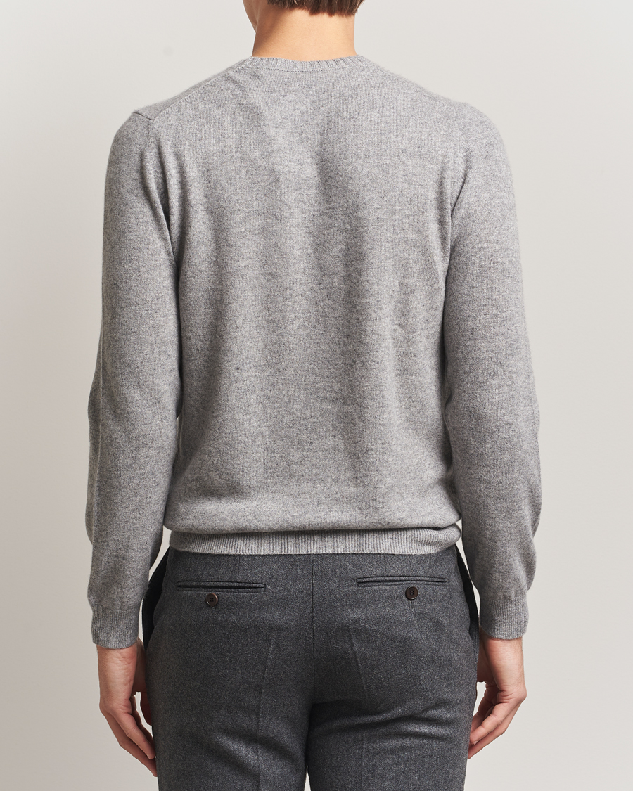 Mies | Puserot | Stenströms | Cashmere Crewneck Grey