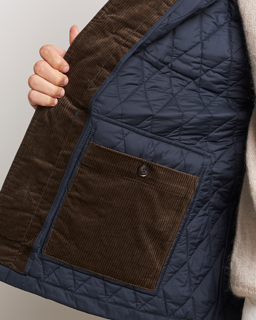 Mies | Takit | Morris | Thornhill Quilted Jacket Navy