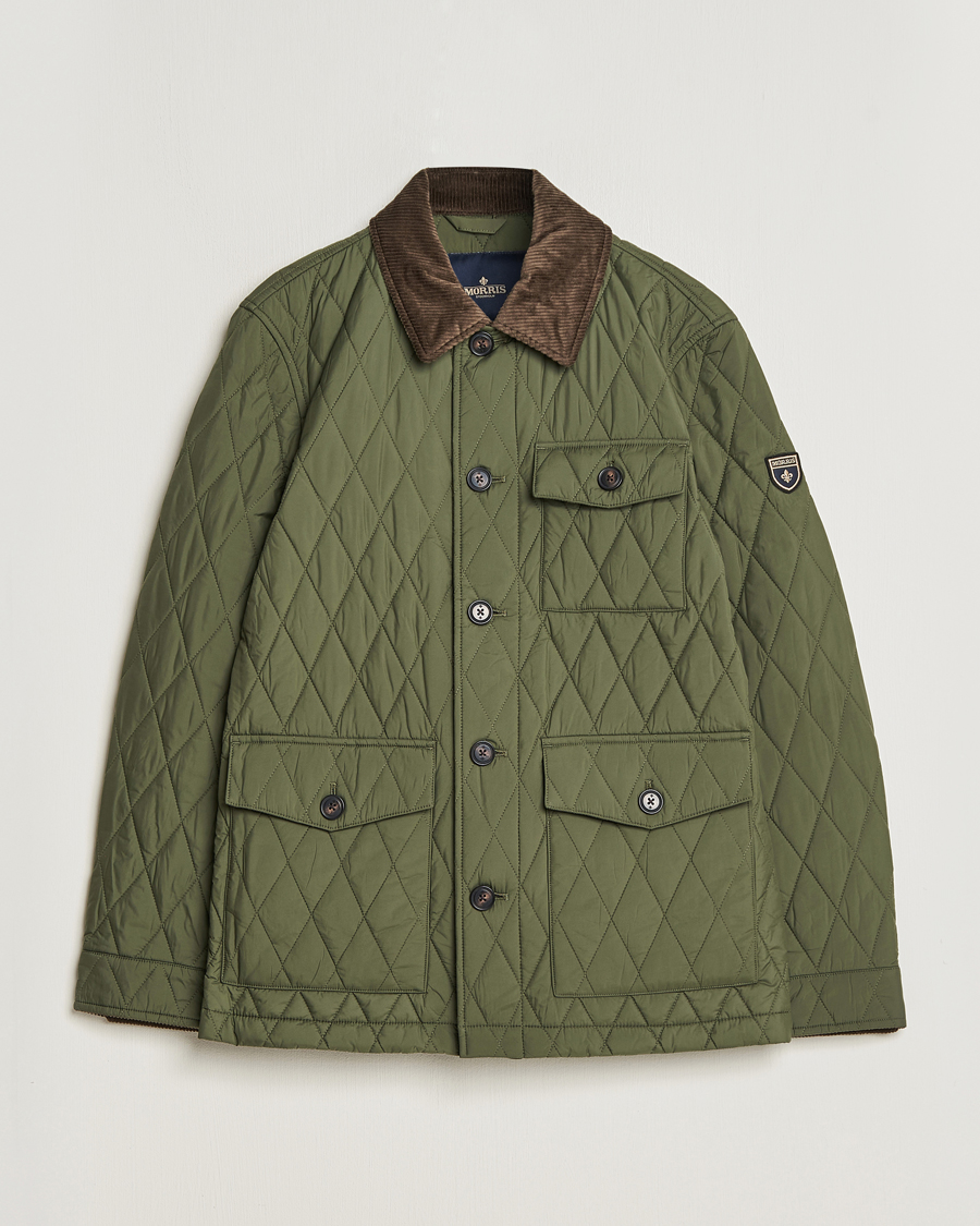 Mies | Takit | Morris | Thornhill Quilted Jacket Olive