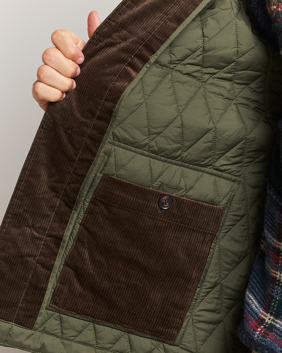 Mies | Takit | Morris | Thornhill Quilted Jacket Olive
