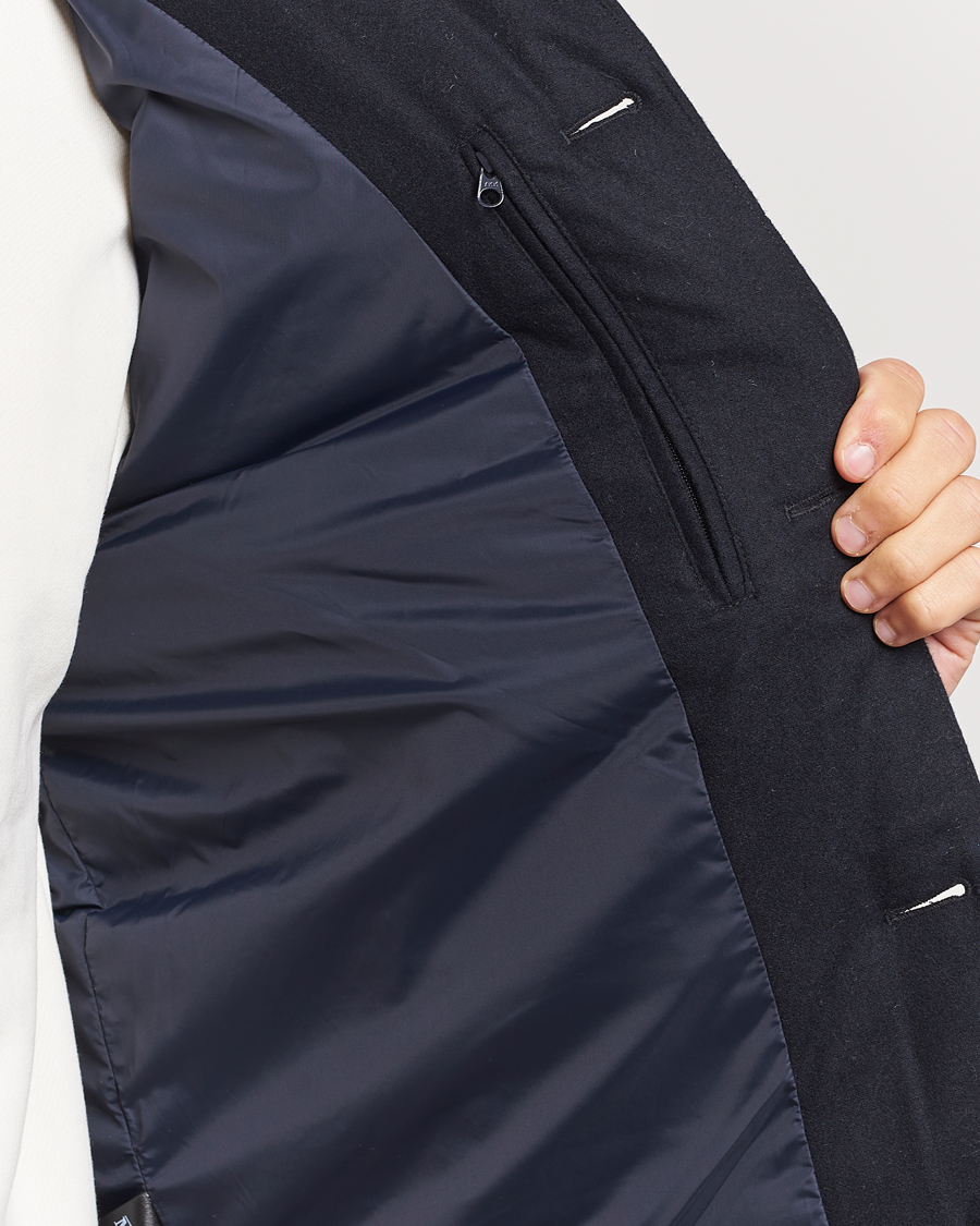 Mies | Takit | Morris | Alston Wool Flanell Vest Blue