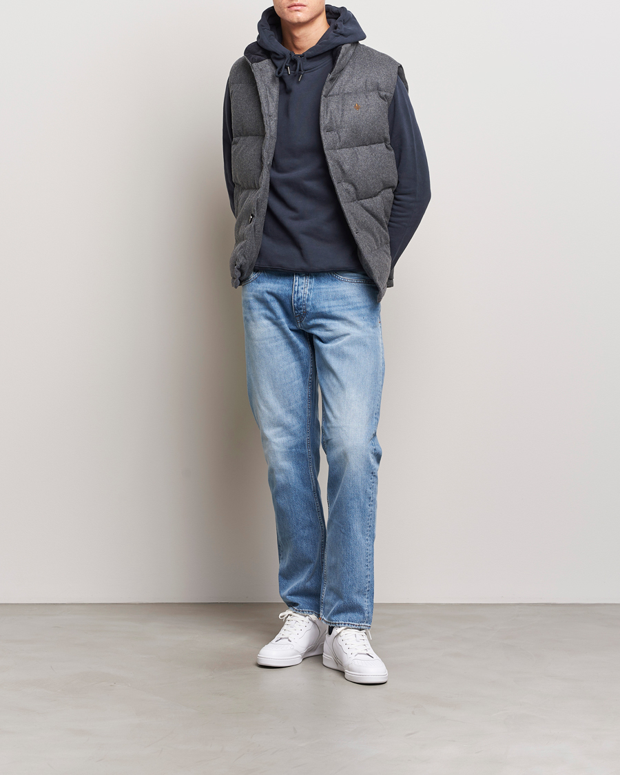 Mies | Takit | Morris | Alston Wool Flanell Vest Grey