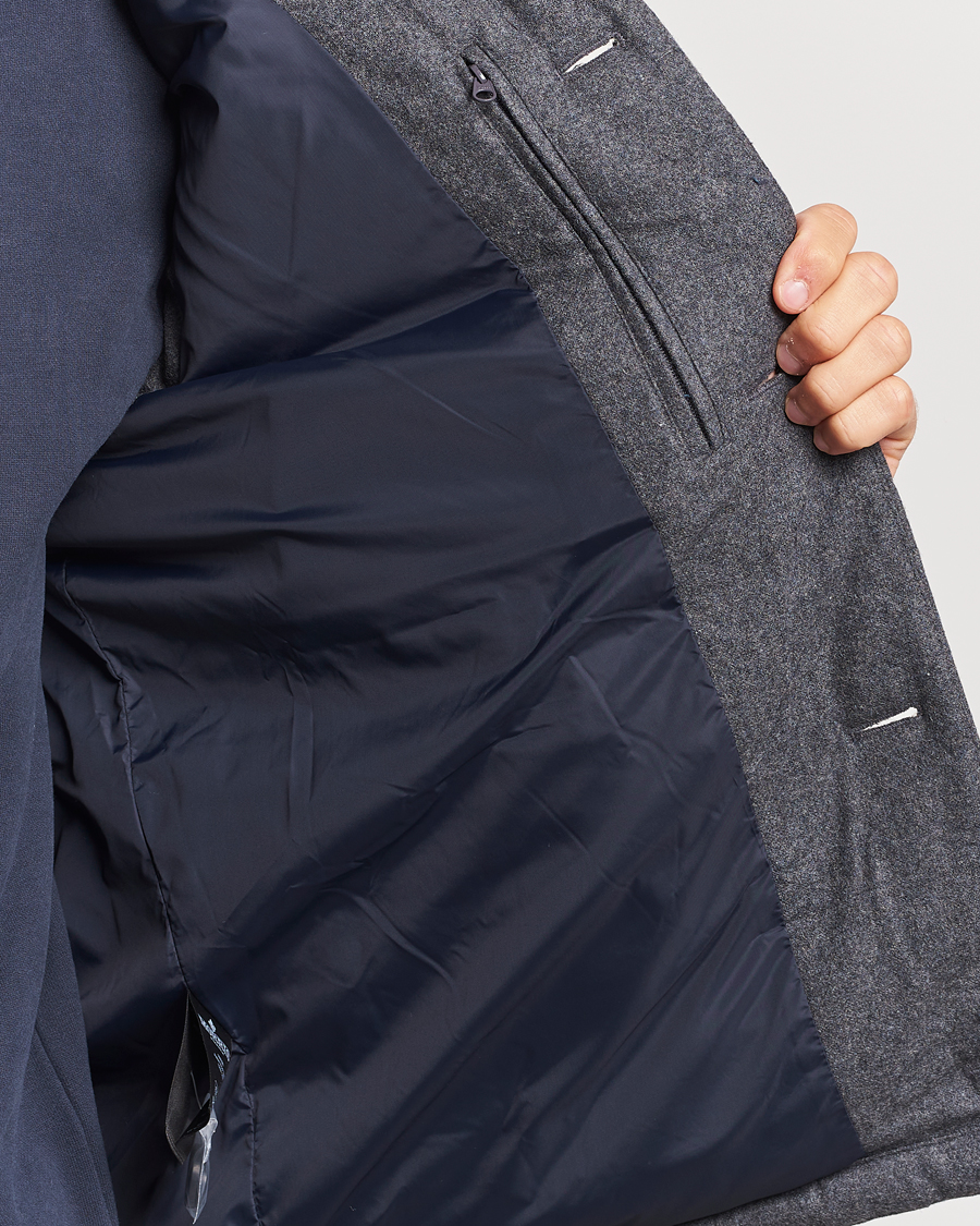 Mies | Takit | Morris | Alston Wool Flanell Vest Grey