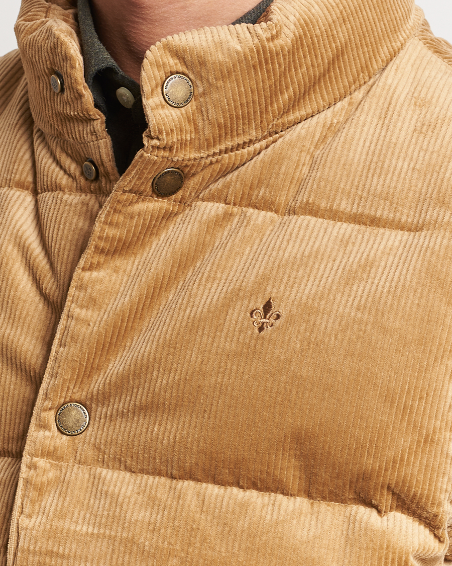 Mies | Takit | Morris | Kirkby Cord Vest Beige