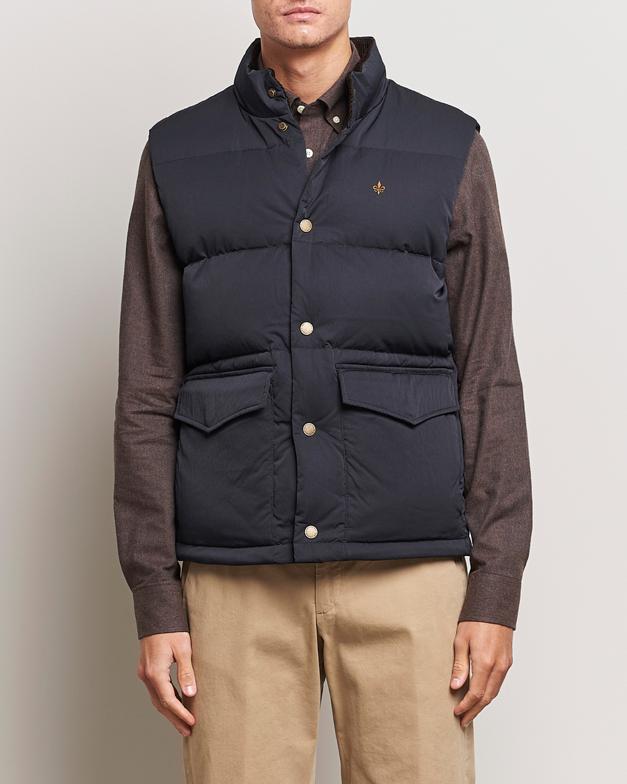 Mies | Takit | Morris | Lockley Down Vest Blue