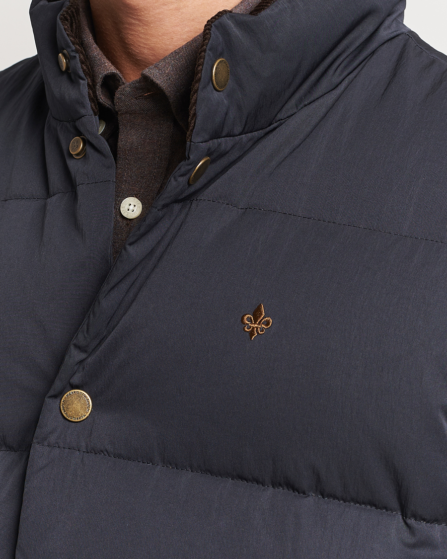 Mies | Takit | Morris | Lockley Down Vest Blue