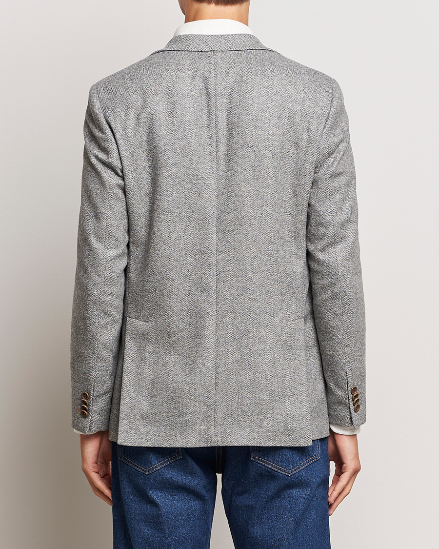 Mies | Pikkutakit | Morris | Archie Herringbone Blazer Grey