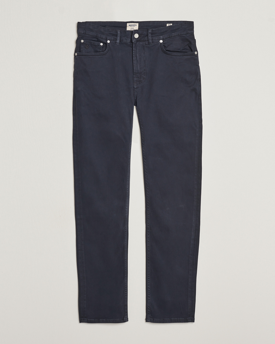 Mies |  | Morris | James Brushed 5-Pocket Pant Blue