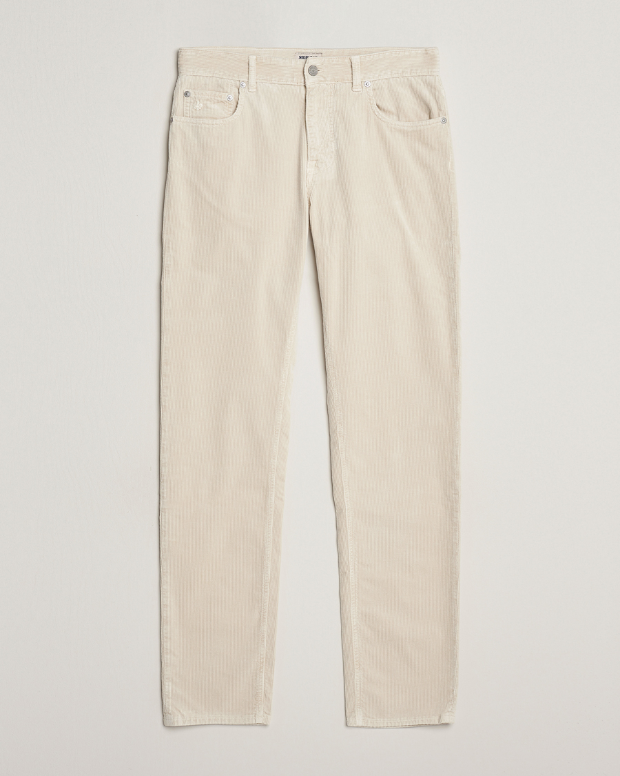 Mies | Housut | Morris | James Corduroy 5-Pocket Pant Off White