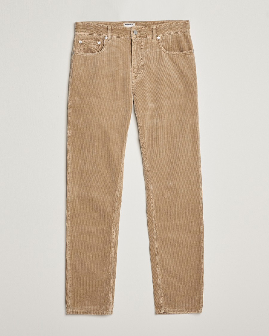 Mies | Housut | Morris | James Corduroy 5-Pocket Pant Camel