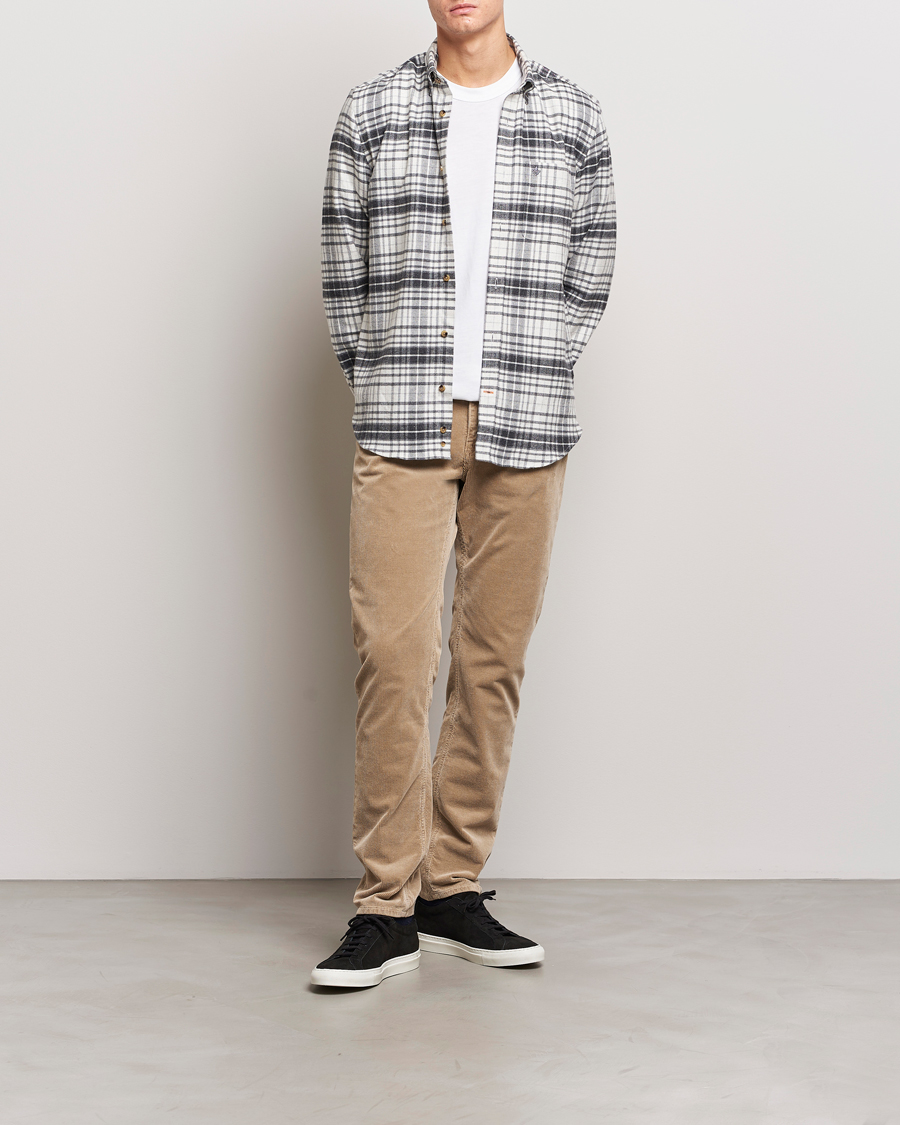 Mies | Housut | Morris | James Corduroy 5-Pocket Pant Camel