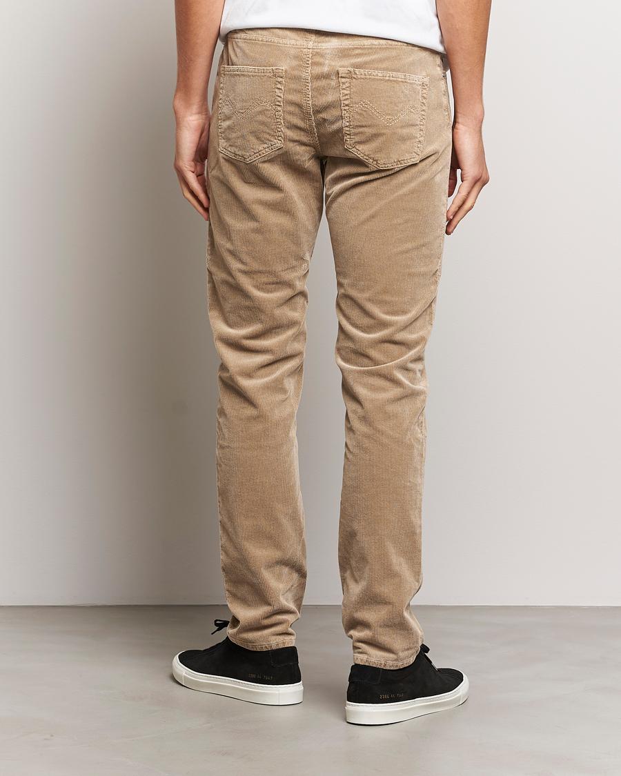 Mies | Housut | Morris | James Corduroy 5-Pocket Pant Camel