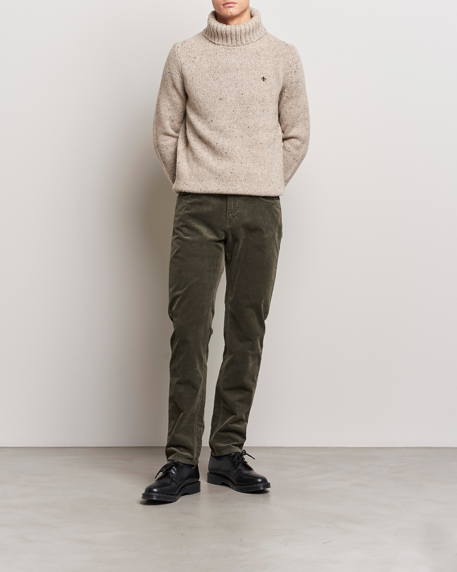 Mies | Housut | Morris | James Corduroy 5-Pocket Pant Olive