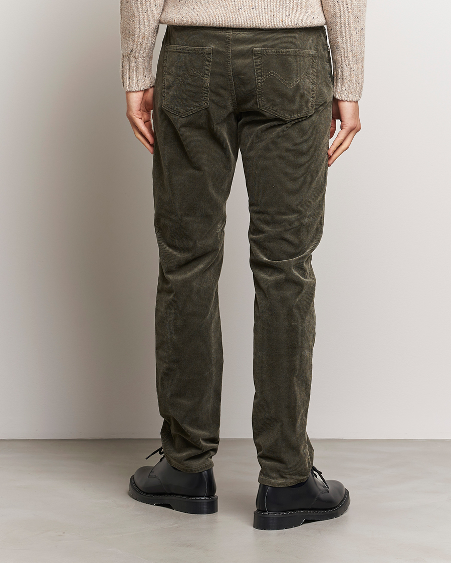 Mies | Housut | Morris | James Corduroy 5-Pocket Pant Olive