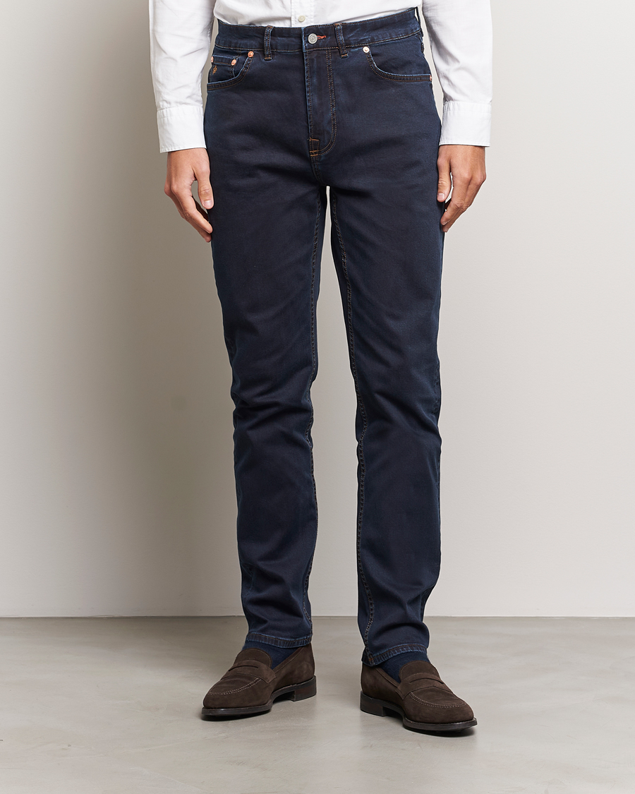 Mies | Housut | Morris | James Satin Jeans Rinse Wash