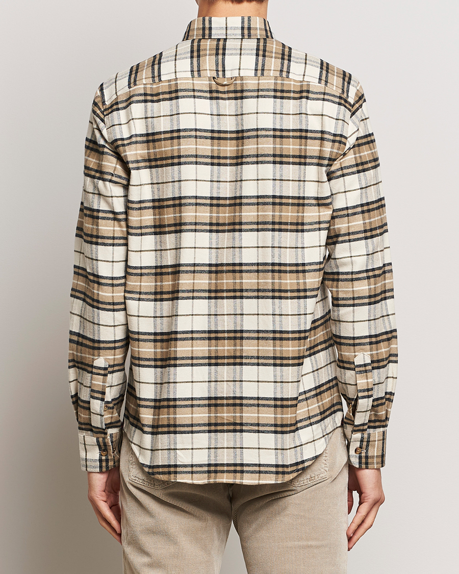Mies | Kauluspaidat | Morris | Flanell Big Check Shirt Off White