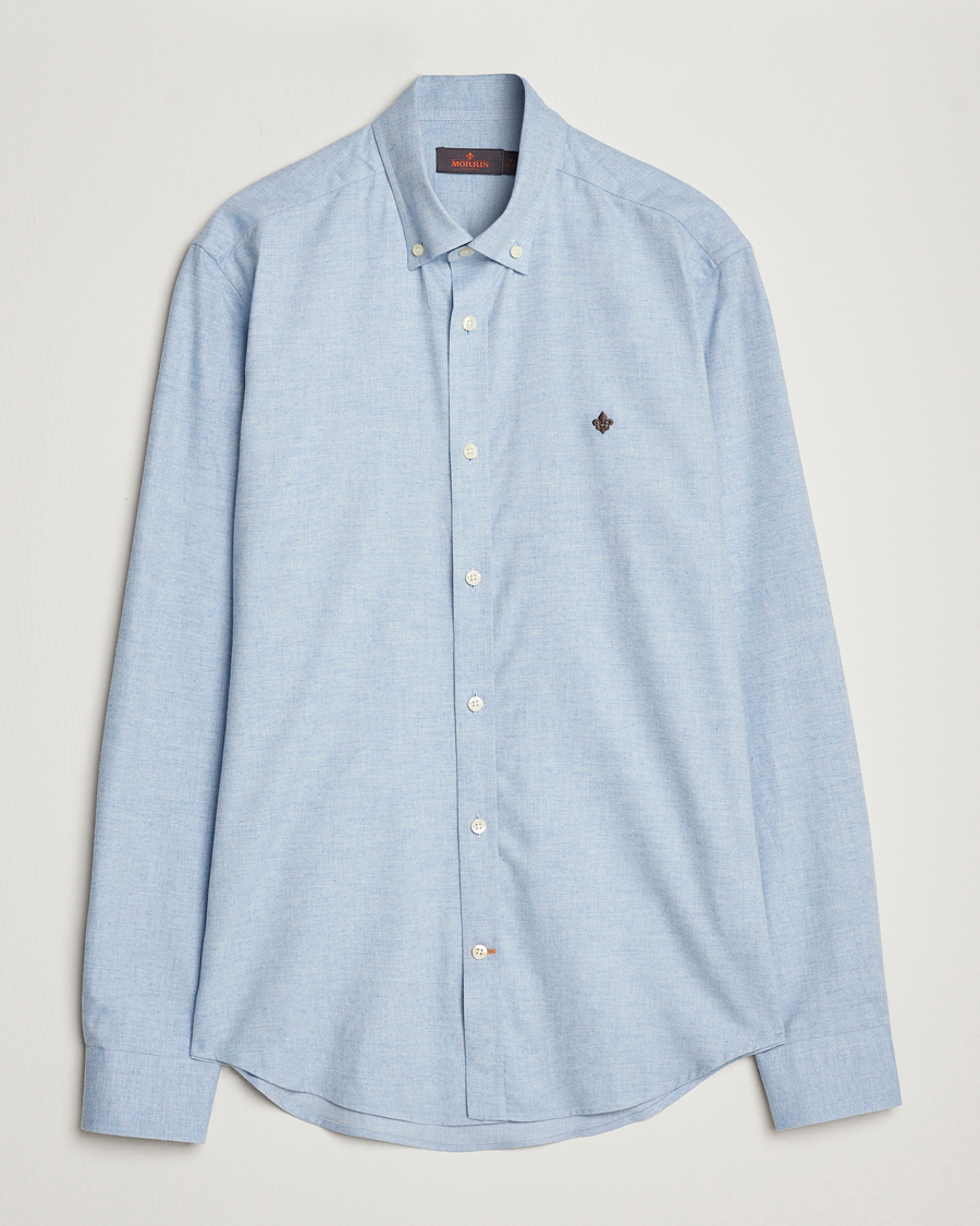 Mies |  | Morris | Watts Flanell Shirt Light Blue