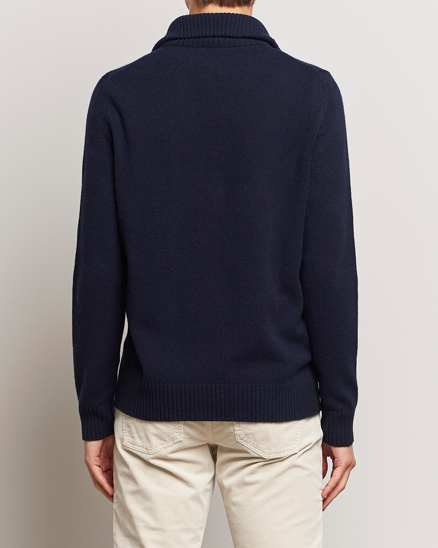 Mies | Puserot | Morris | Newton Half Zip Navy