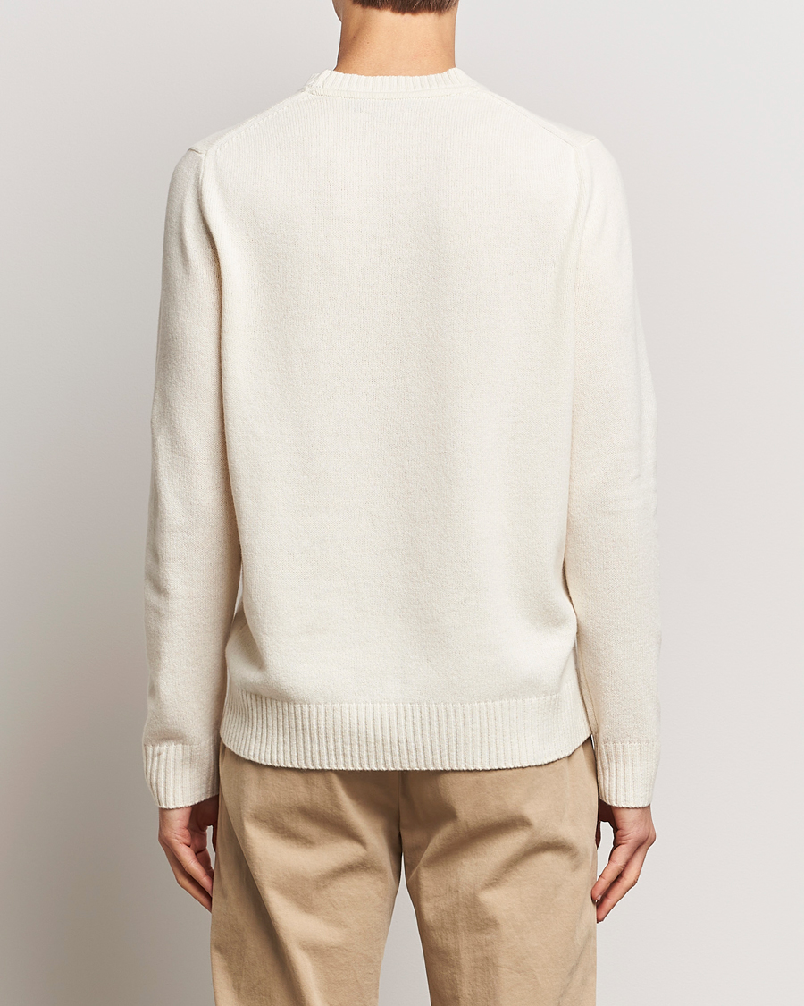 Mies | Puserot | Morris | Newton Crew Neck Off White