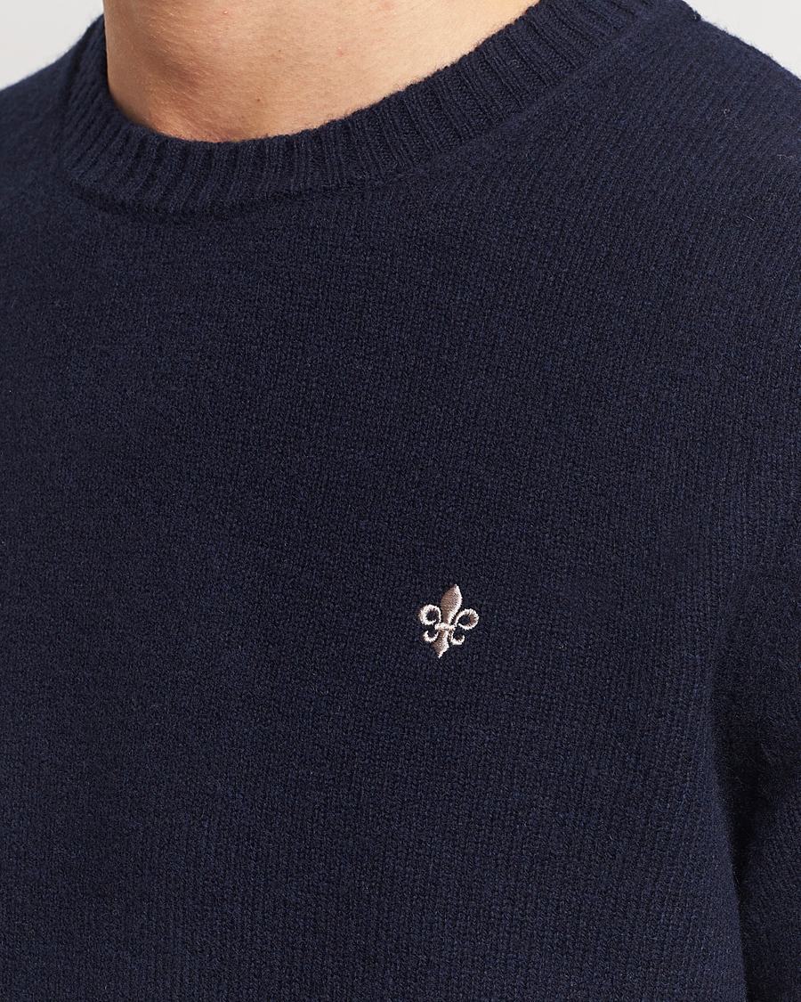 Mies | Puserot | Morris | Newton Crew Neck Navy