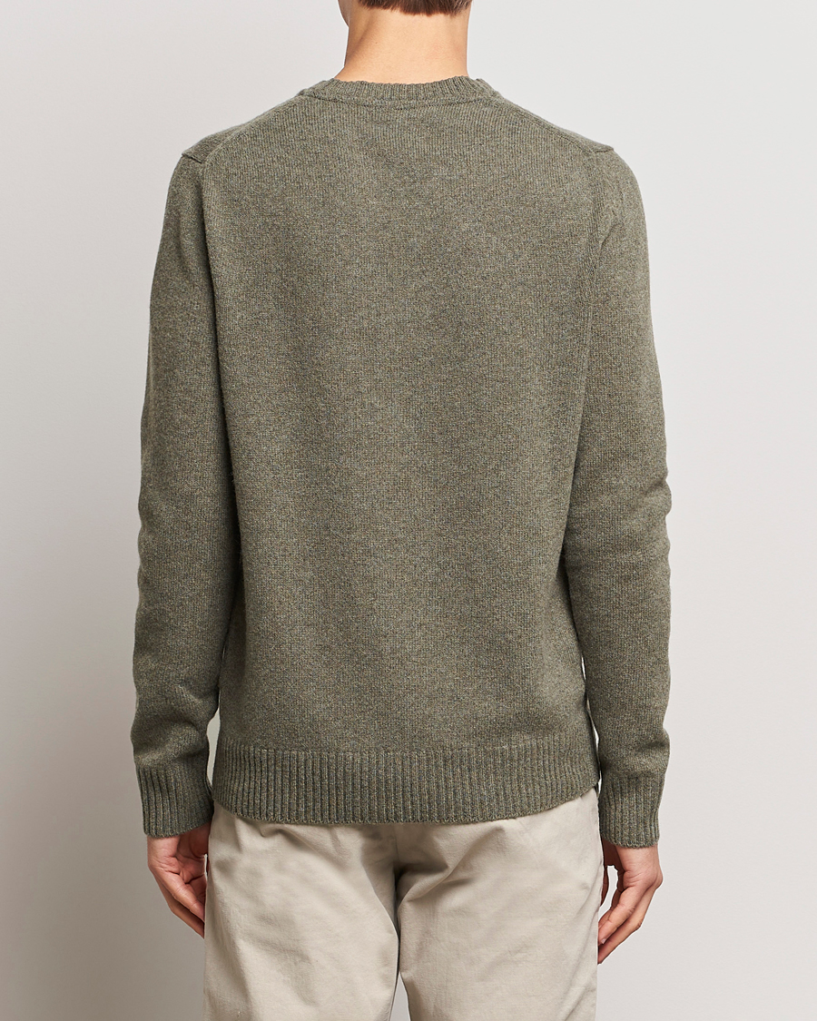 Mies | Puserot | Morris | Newton Crew Neck Olive