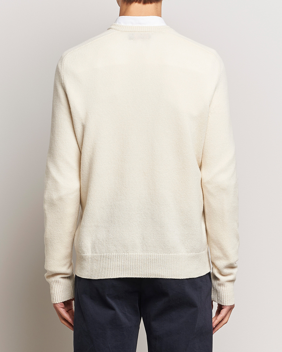 Mies | Puserot | Morris | Newton V-neck Off White