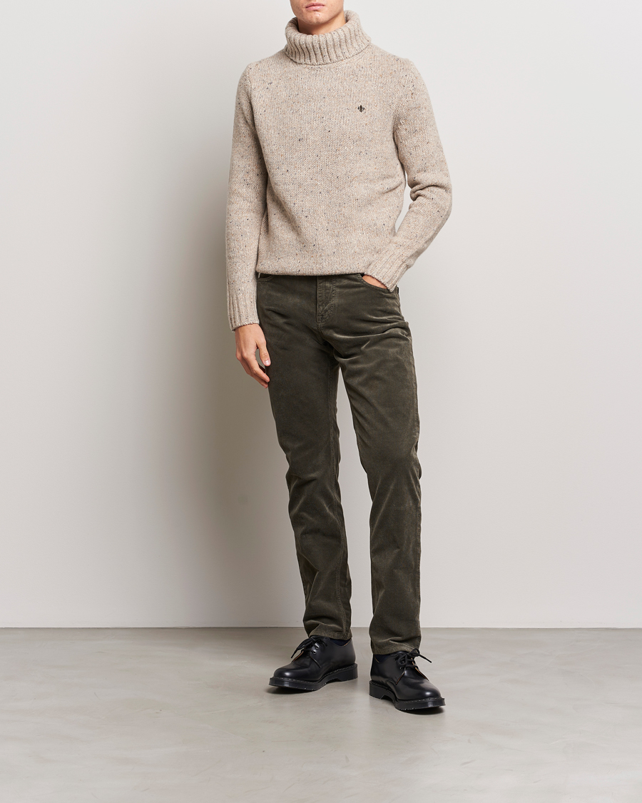Mies | Puserot | Morris | Graham Knitted Rollneck Off White