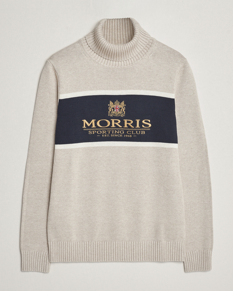 Mies | Puserot | Morris | Trevor Logo Rollneck Khaki