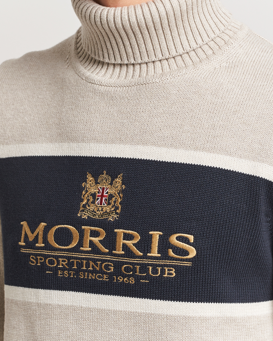 Mies | Puserot | Morris | Trevor Logo Rollneck Khaki
