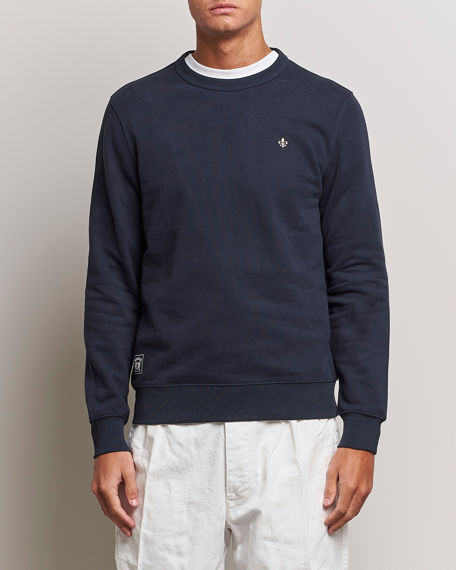 Mies | Puserot | Morris | Brandon Lily Sweatshirt Old Blue
