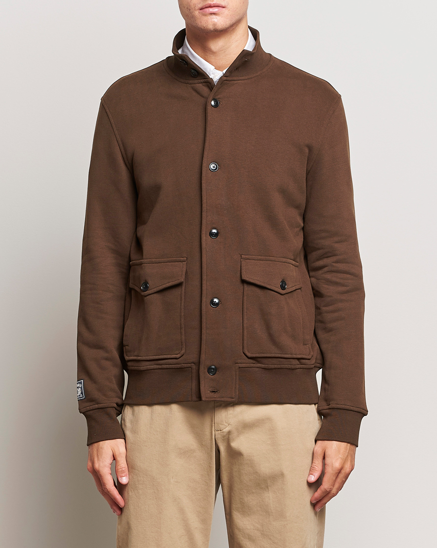 Mies | Puserot | Morris | Corwell Sweatshirt Cardigan Brown