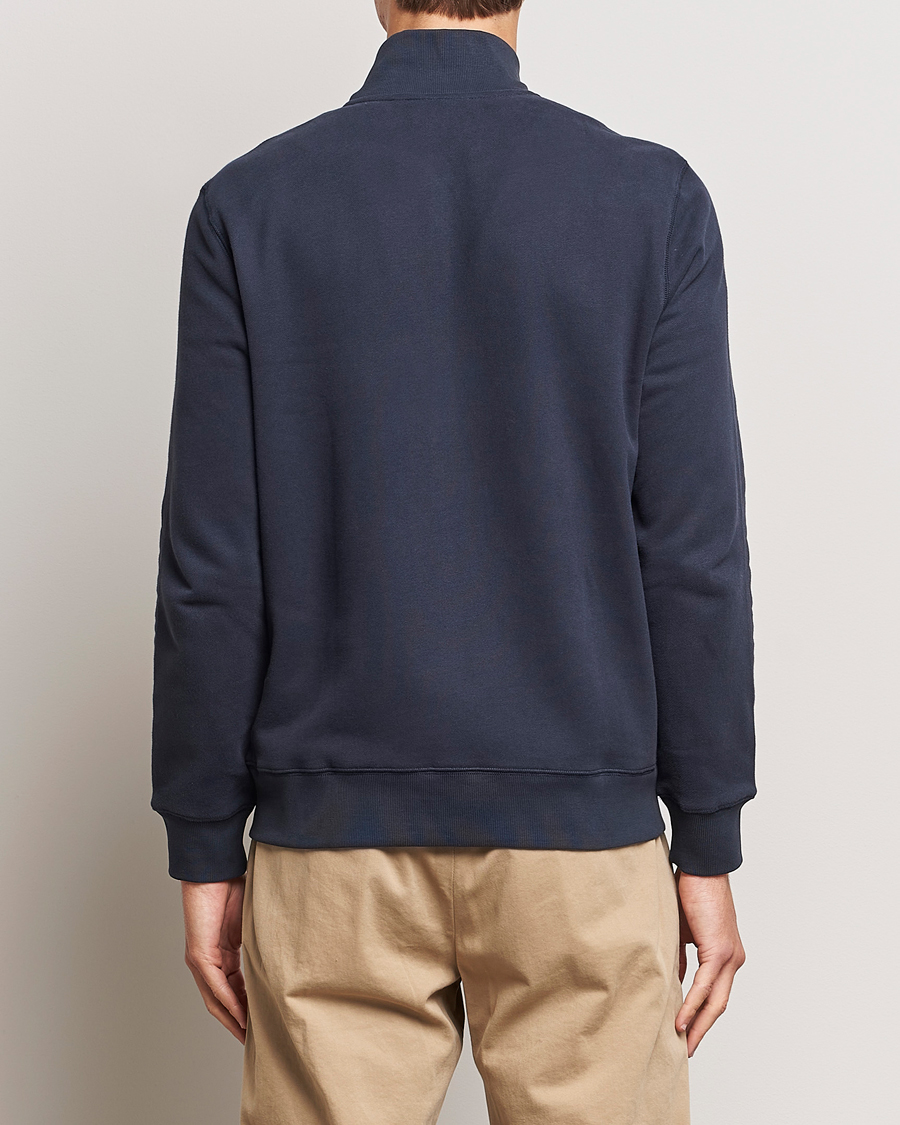 Mies | Puserot | Morris | Warren Sweat Zip Cardigan Old Blue