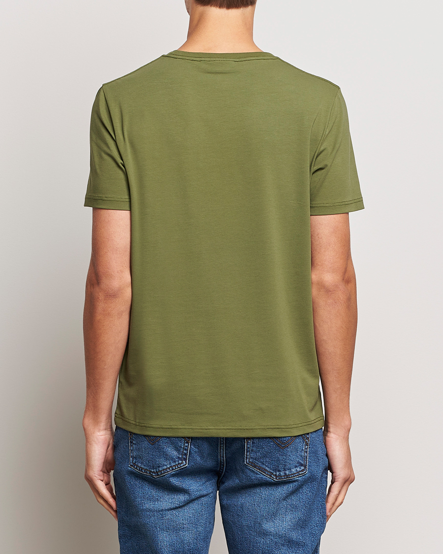 Mies | T-paidat | Morris | James Crew Neck T-shirt Olive
