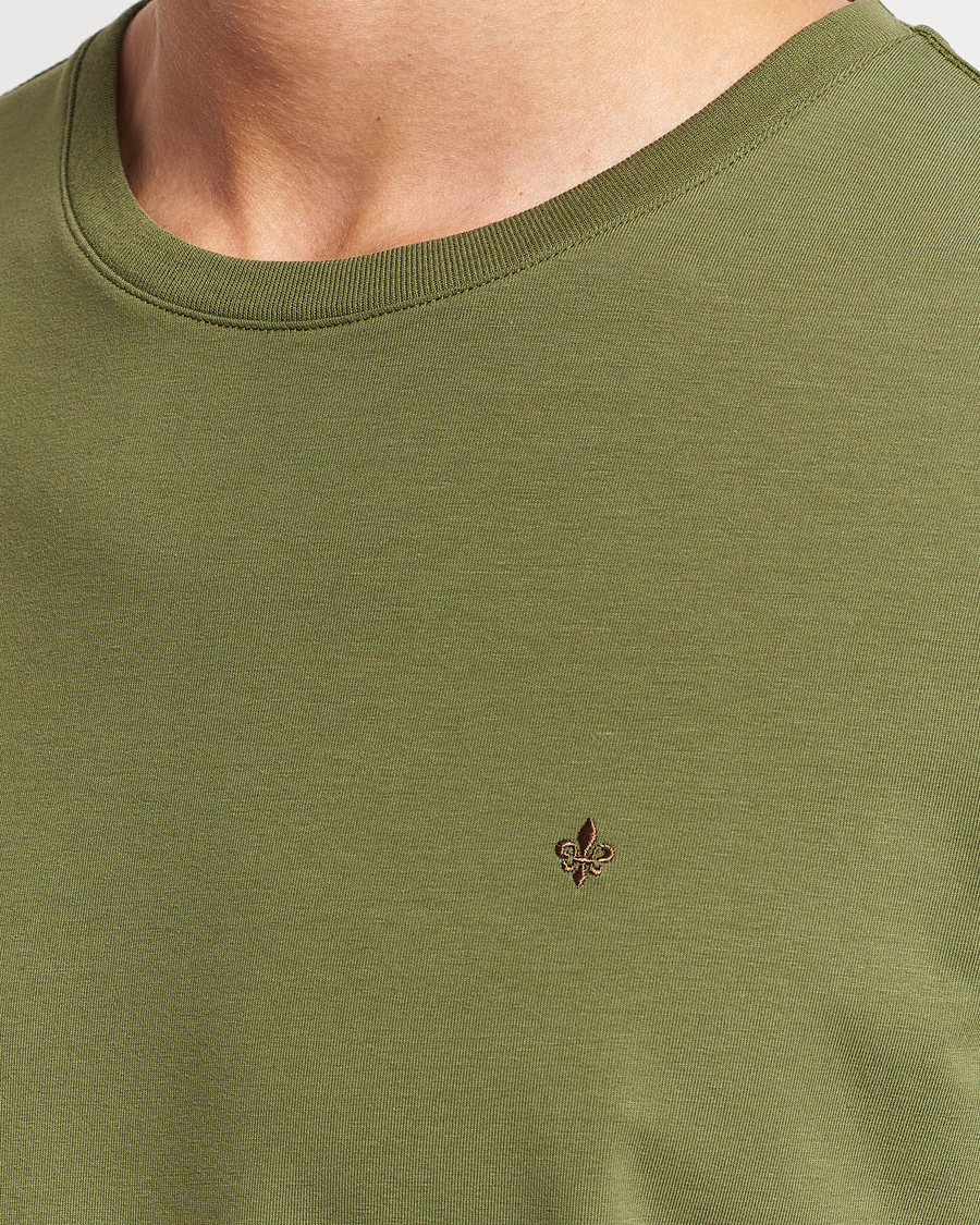 Mies | T-paidat | Morris | James Crew Neck T-shirt Olive
