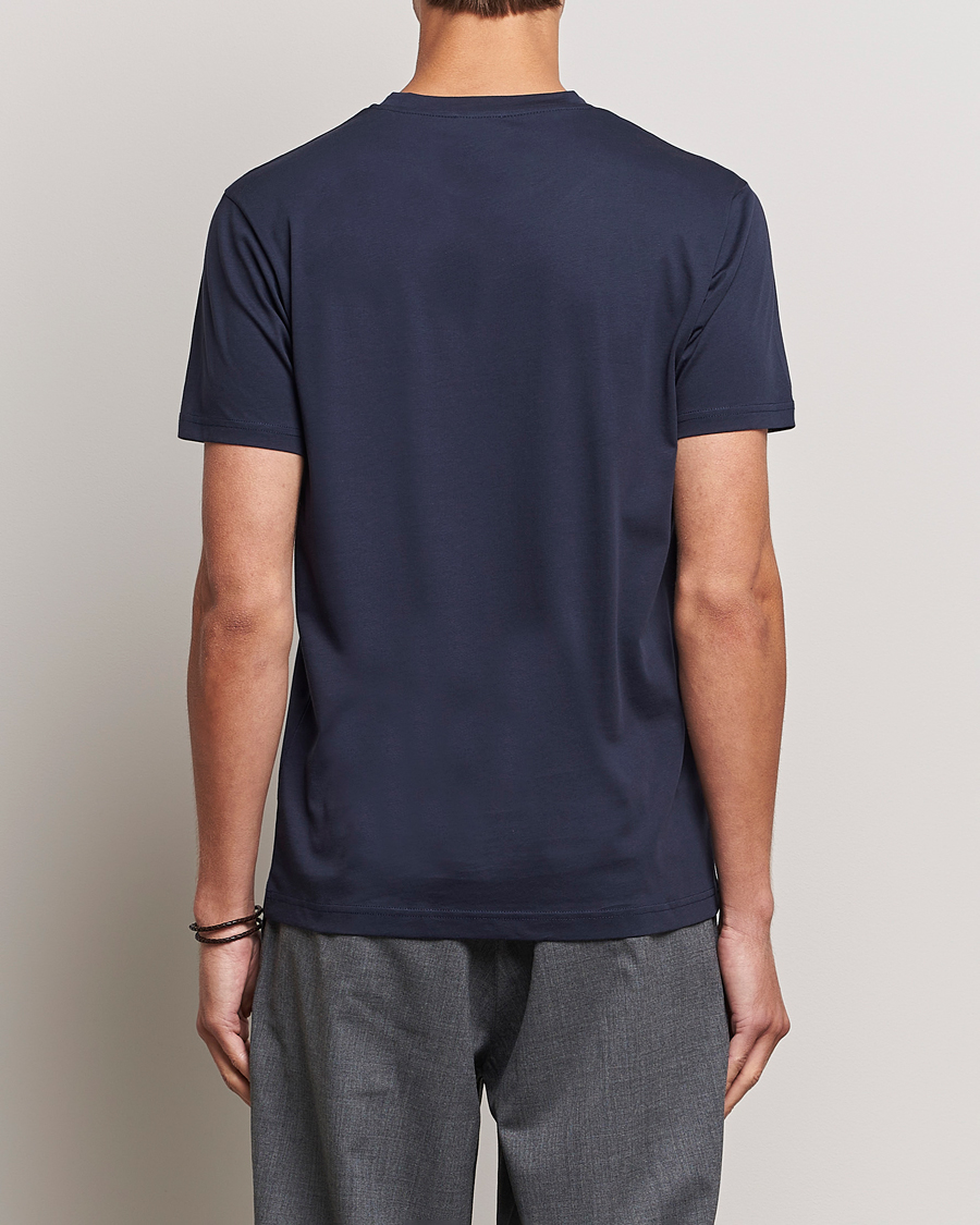 Mies | T-paidat | Sunspel | Riviera Midweight T-Shirt Navy