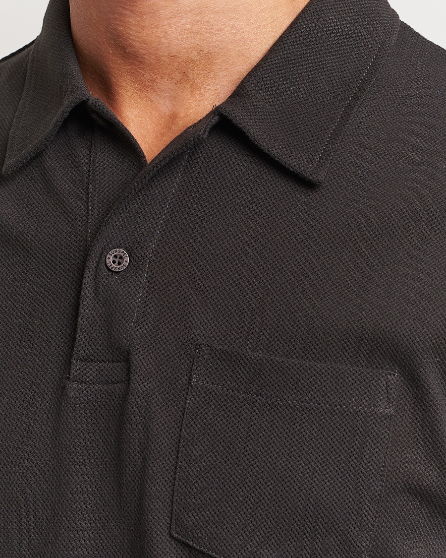 Mies | Pikeet | Sunspel | Riviera Polo Shirt Coffe