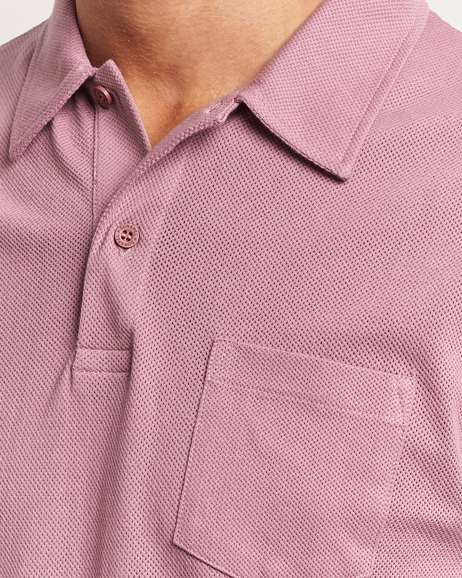 Mies | Pikeet | Sunspel | Riviera Polo Shirt Vintage Pink