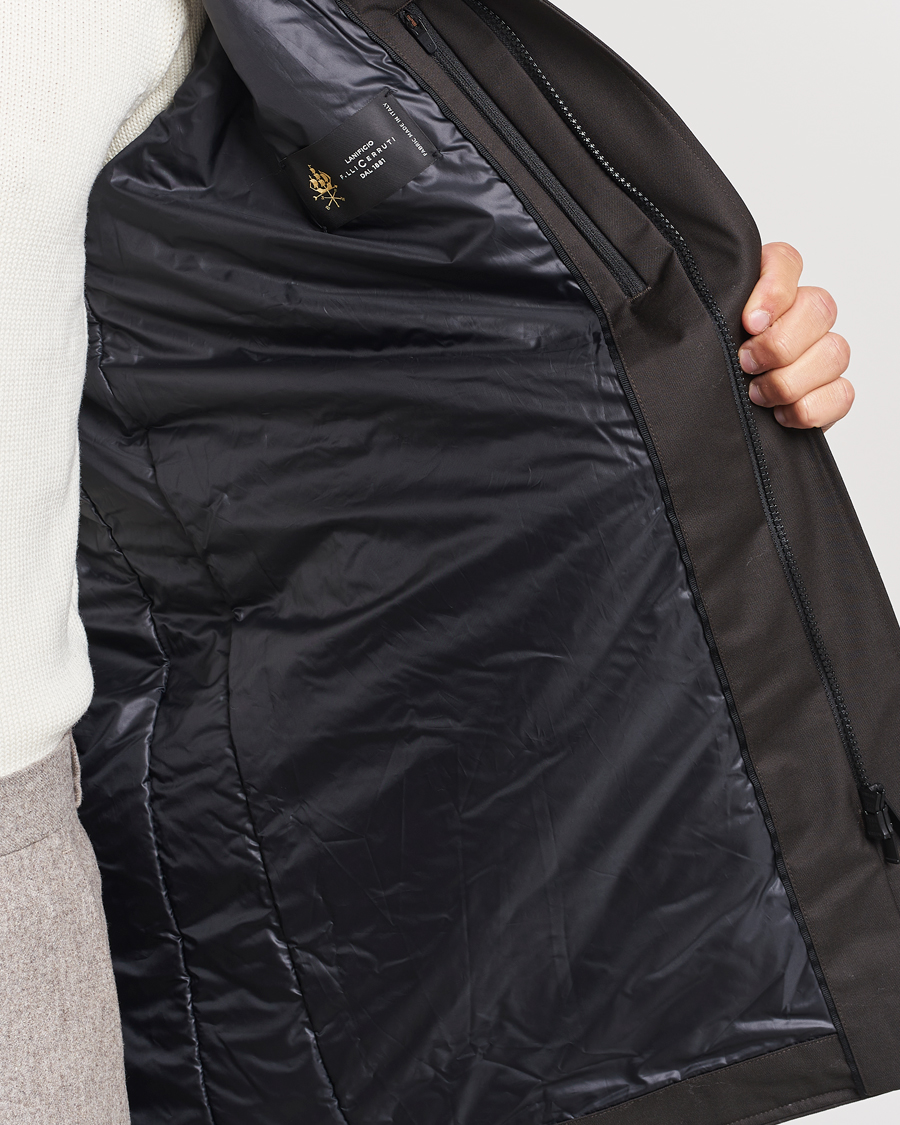 Mies | Takit | UBR | Regulator Coat Savile Dark Brown Wool