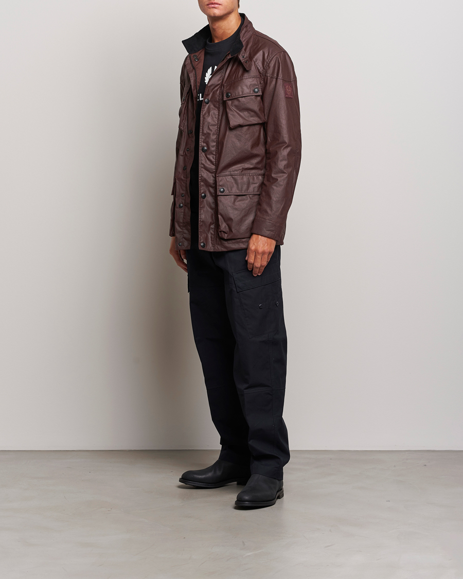 Mies | Takit | Belstaff | Trialmaster Waxed Mc Jacket Redwood
