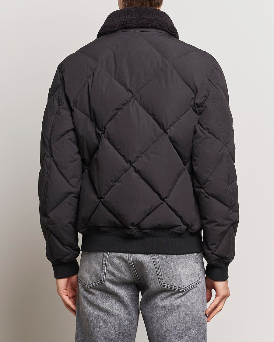 Mies | Takit | Belstaff | Hawkridge Padded Sherling Jacket Black